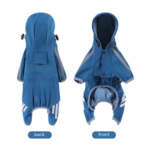 Capa Impermeable para Perros Grandes con Franja Reflectante - Image 3