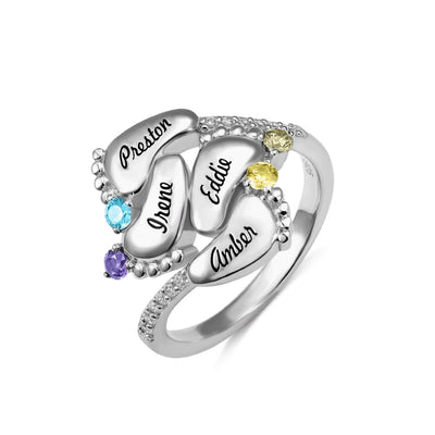 Anillo Personalizado con Nombre en Plata S925 - Diseño DIY - Image 6