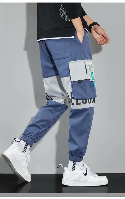 Pantalones Hip Hop Sueltos de Tendencia para Hombre - Primavera - Image 25