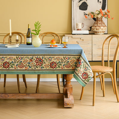 Mantel Rectangular para Mesa de Centro - Diseño Atmosférico en Tela - Image 10