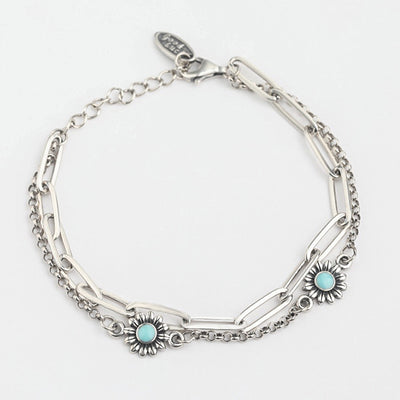 Pulsera Floral Natural con Personalidad - Joyería Delicada para Manos - Image 5