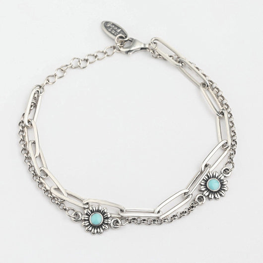 Pulsera Floral Natural con Personalidad - Joyería Delicada para Manos - Image 5
