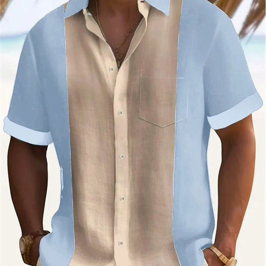 Camisa Casual Manga Corta Slim Fit para Hombre - Image 3