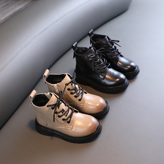 Botas Martin de Cuero con Cordones para Niños - Image 3