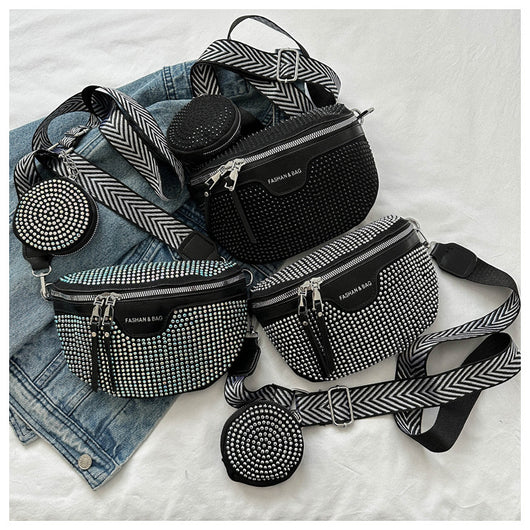 Bolso Bandolera Cuadrado Compacto de Gran Capacidad - Image 16