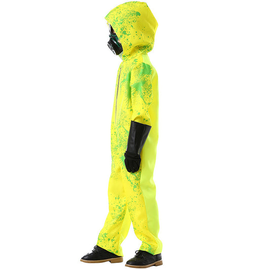 Disfraz de Protección Biológica con Estampado Zombie para Juego de Rol - Image 12