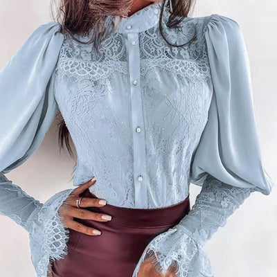 Blusa Manga Larga Mujer - Camisa Primavera Elegante - Image 14