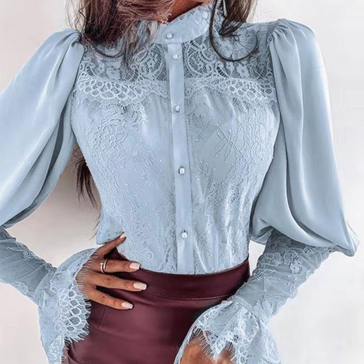 Blusa Manga Larga Mujer - Camisa Primavera Elegante - Image 14