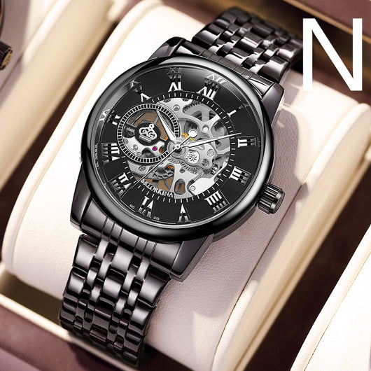 Reloj Automático Mecánico para Hombre Sumergible con Diseño Esqueletado - Image 5