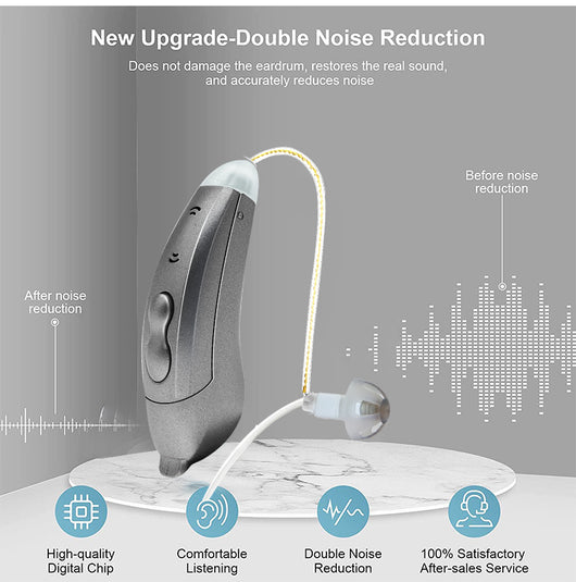 Audífono RIC Inalámbrico con Cancelación de Ruido Bluetooth - Image 16