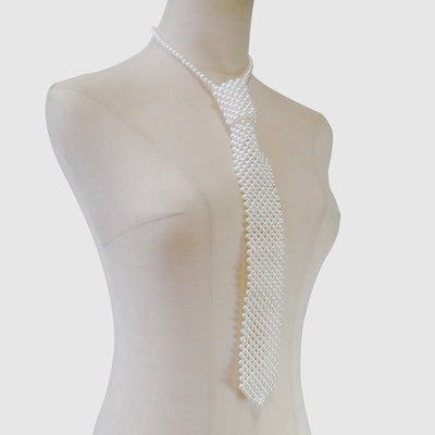 Cadena de Cuerpo Pearl Calada - Diseño Retro Artesanal - Image 4
