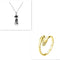 Love Hug Necklace Unisex Men Women Couple Jewelry Simple Temperament Clavicle Chain Valentines Day Lover Gift Blanco Negro Set