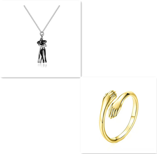 Collar Abrazo de Amor - Joyería Unisex para Parejas - Image 11