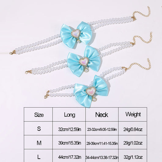 Collar Princesa con Dije Corazón para Mascotas - Image 16