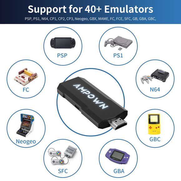 Consola de Juegos 4K para TV con Conexión Inalámbrica
