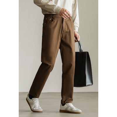 Pantalones Vaqueros Elásticos de Corte Americano para Hombre - Image 3