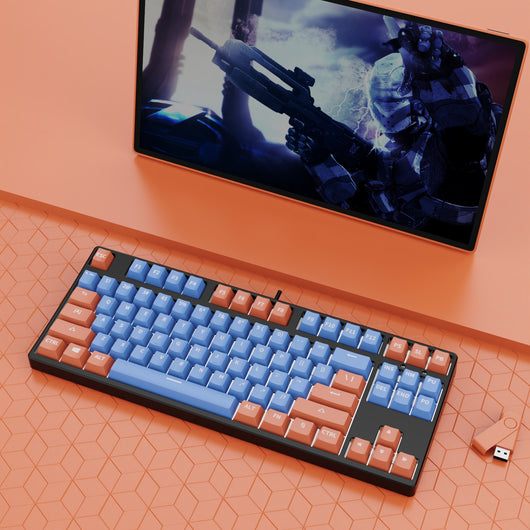 Teclado Mecánico Gaming 87 Teclas Hot Swap Intercambiable Dual Color - Image 19