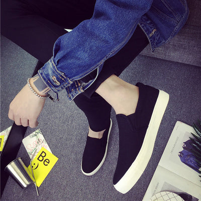 Zapatos de Lona con Suela Gruesa para Hombre - Cómodos y Transpirables