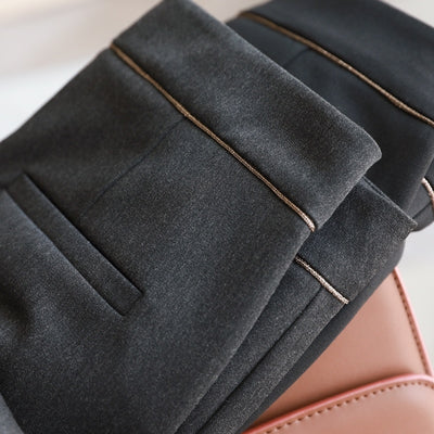Pantalones Rectos Sueltos Talle Slim para Mujer - Diseño Moderno - Image 3
