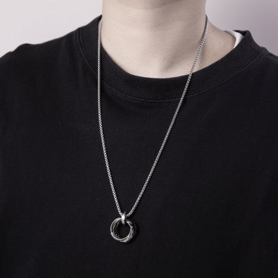 Collar Geométrico Casual para Hombre - Diseño Moderno - Image 9
