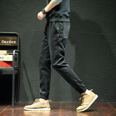 Pantalones Harem Cómodos Talla Grande para Hombre - Estilo Casual Moderno - Image 6