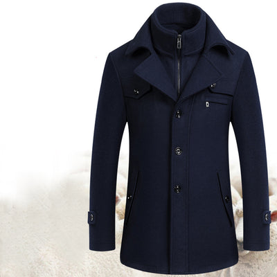 Abrigo de Lana para Hombre - Elegancia y Calidez