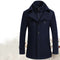 Men's Wool Coat - Elegance and Warmth