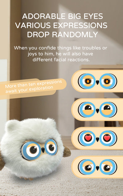 Búho Peluche Inteligente con IA - Juguete Interactivo Educativo para Niños - Image 10