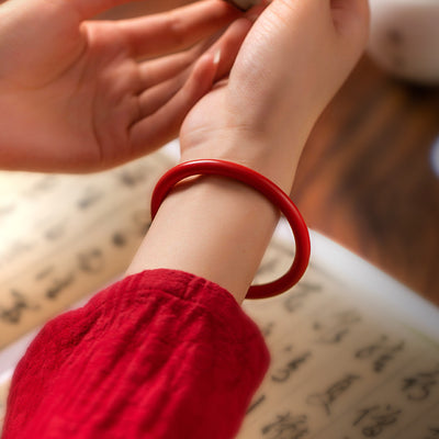 Pulsera de Canela Natural para Mujer - Joya Artesanal Auténtica