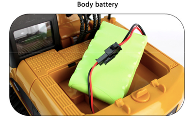 Excavadora de Aleación Teledirigida 2.4G - Vehículo de Ingeniería para Niños - Image 11