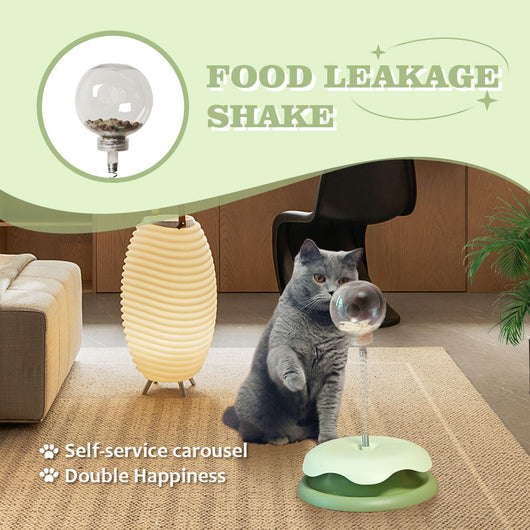Juguete Dispensador de Premios para Gatos con Bola de Seguimiento - Image 6