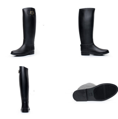Botas de Lluvia Altas Ajustadas con Acabado Mate Esmerilado - Image 12