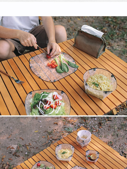 Platos Plegables Portátiles para Viajes y Camping - Image 31
