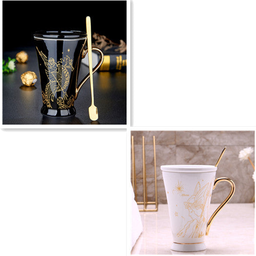 Taza de Cerámica Mitología Griega con Tapa y Cuchara - Image 8
