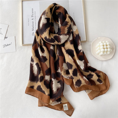 Chal Ligero de Algodón y Lino para Mujer - Abrigo Versátil Otoño e Invierno - Image 30