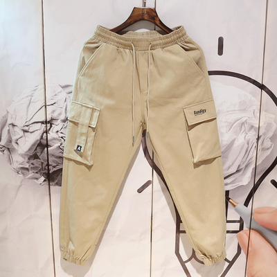 Pantalones Cortos de Trabajo Hombre Estilo Hip-hop Sueltos Casuales - Image 15