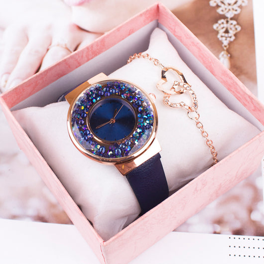 Reloj de Diamantes con Cadena Quicksand para Mujer - Image 20