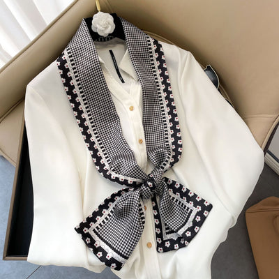 Diadema Pañuelo de Seda Artificial Elegante y Versátil - Image 10