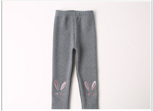 Pantalones para Bebé con Bordado de Gatito Cartoon - Image 11