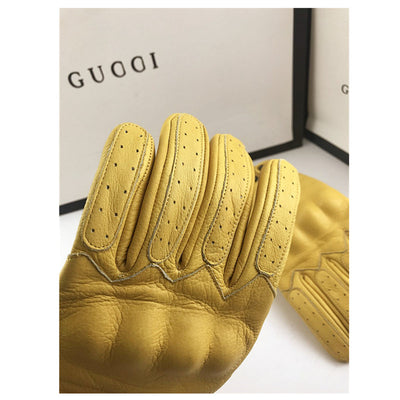Guantes de Protección para Motociclista en Cuero Genuino Anti-Caídas - Image 6