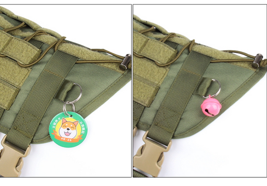 Chaleco Táctico de Oxford para Perros Grandes - Protección de Pecho y Espalda - Image 21