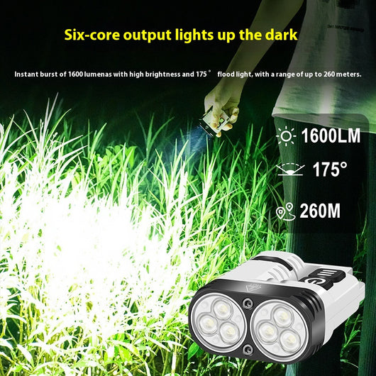 Linterna Camping LED 1600 Lúmenes Aluminio Impermeable IP68 con Imán - Image 16