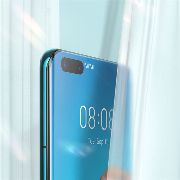 Protector de Pantalla Curvo Adhesivo Total para P40 Pro - Negro