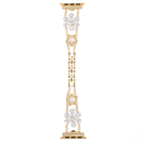 Correa de Reloj Doble Cadena con Flor de Seis Pétalos - Image 6