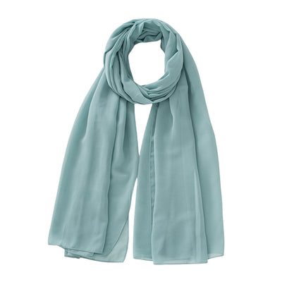 Pañuelo Burbuja de Gasa Perla en Colores Puros para Mujer - Image 52
