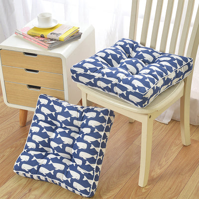 Cojín Tatami de Algodón y Lino Grueso - Image 8
