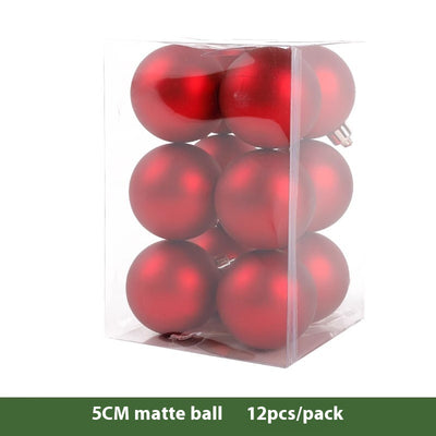 Bola de Navidad Roja Electrochapada - Adorno Colgante para Árbol - Image 11