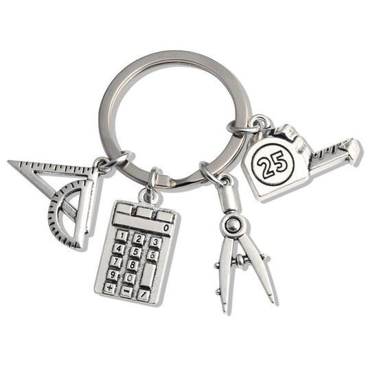 Llavero Cinta Métrica Diseño - Regalo para Estudiantes y Maestros - Image 2