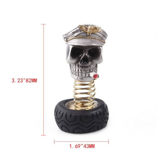 Adorno Calavera para Auto - Decoración Interior Halloween - Image 3
