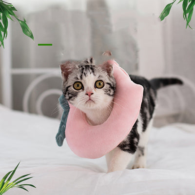 Collar Protector Gato Pan Tostado Anti-Lamido - Image 8